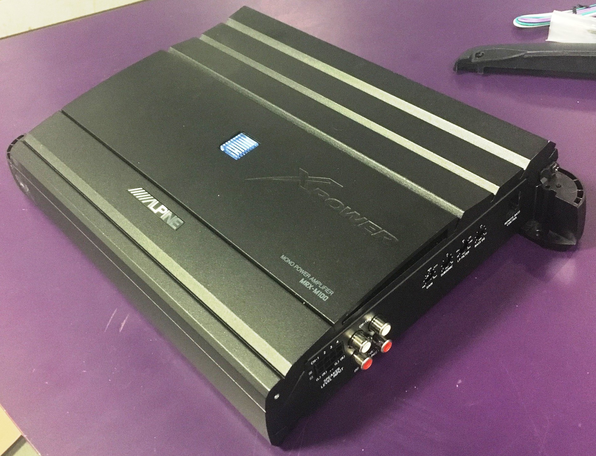ALPINE MRXM100 MONOBLOCK SUBWOOFER CAR AMPLIFIER 600W MRXM100 eBay
