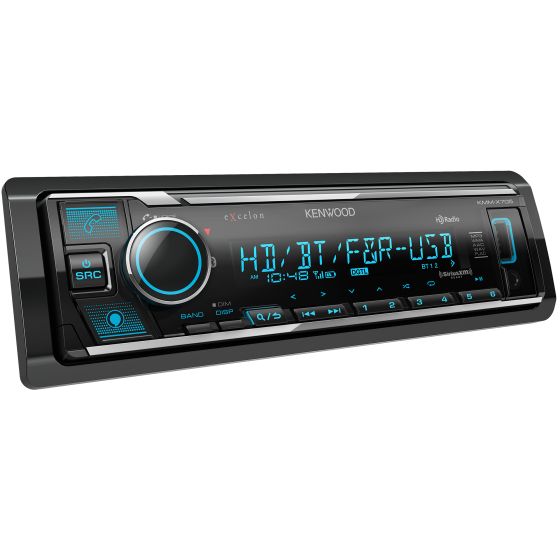 Kenwood Excelon KMM-X705 1-DIN Media Receiver with Bluetooth