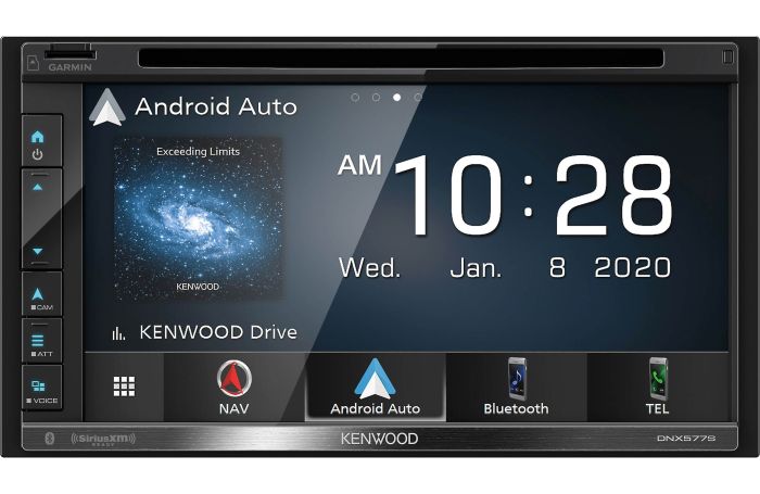 Kenwood DNX577S Navigation Receiver with 6.8