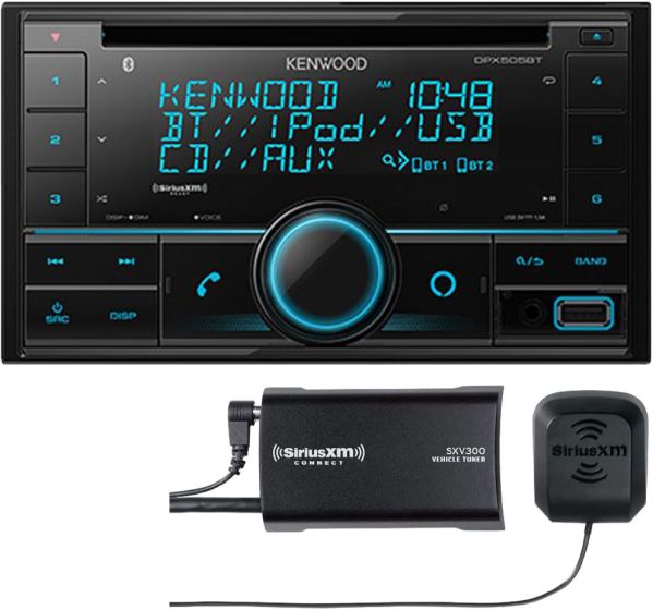 Kenwood DPX504BT CD receiver with AM/FM tuner & built-in Bluetooth