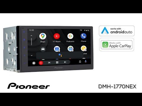 Pioneer DMH-1770NEX 6.8 touchscreen mechless Apple Carplay