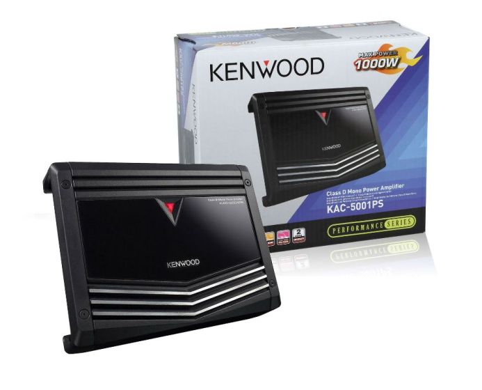 車のパーツ KENWOOD KAC-5001PS Kenwood KAC-5001PS 1000W Mono D Car Amplifier Power Amp Audio