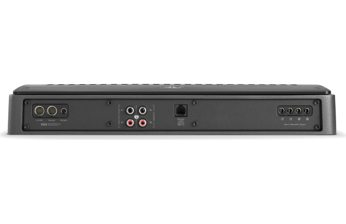 JL Audio RD500/1 Mono subwoofer amplifier — 500 watts RMS x 1 at 2