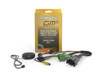 HRN-SR-GM3 Installation harness designed for use with Maestro SR module. compatible with select GM vehicles 2014+ for both non amplified and amplified systems BUT DOES NOT retain the factory amplifier (it must be bypassed).