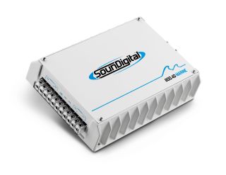 SounDigital 800.4D 4 Channel  2 Ohm Marine Amplifier - Bridge Power @ 12.6V @ 2Ω: 2 x 400 W RMS