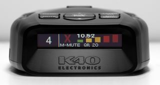 K40 Platinum100 Portable Radar And Laser Detector With Remote - K40-100RC