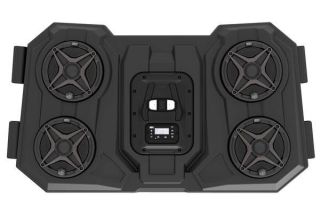 SSV Works WP3-RZ3O4A Bluetooth iPod 4 Speaker Overhead Weatherproof Audio System For Select Polaris Vehicles