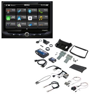 Stinger Wrangler JK HEIGH10 10” Radio Replacement Kit 2011-2018 Touchscreen Display Apple CarPlay, Android Auto, Handsfree Bluetooth, Dual USB + Integration & Installation Kit for Jeep Wrangler JK (2011-2018)