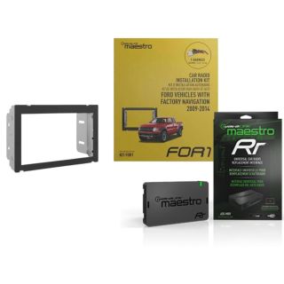 iDatalink KITFOR1 Dash and Wiring Kit + ADSMRR RR Interface Module fits 2009-14 Ford vehicles with factory navigation