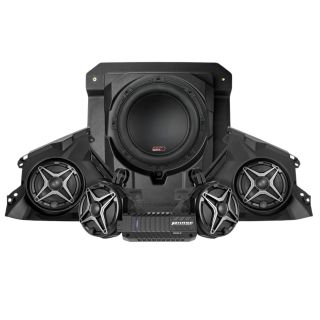 SSV WORKS 240MAVRPHZ4ATD 2024 Can-Am® Maverick R, Phase-4 A-Spec 800watt 5-Speaker System