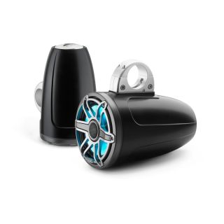 JL Audio M6-770ETXv3-Sb-S-GmTi-i
7.7-inch (196 mm) Enclosed Tower Coaxial System with Transflective™ LED Lighting, Satin Black Enclosure, Gray Metallic Trim Ring, Titanium Sport Grille