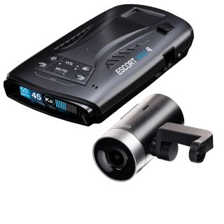Escort MAX 4 Radar detector with Bluetooth® with GPS + M2 Radar-Mounted Smart Dash Cam