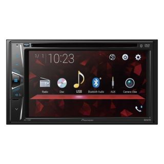 Pioneer AVH-120BT Multimedia DVD Receiver with 6.2 Inch WVGA Touchscreen Display and Built-in Bluetooth© for Hands-free Calling & Audio Playback | Double Din