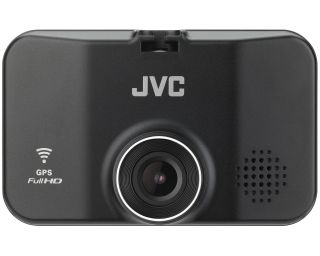 JVC KV-DR305W Full HD Dash Cam with 2.7" LCD display, GPS, and Wi-Fi