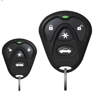 Avital 7143LX2 Remote Bundle - Two 7143L 4 Button Replacement remotes for 4103LX