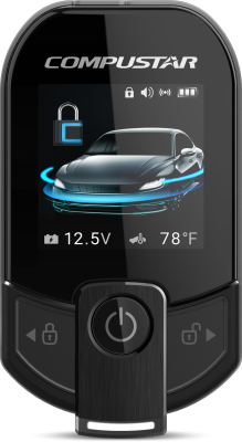 Compustar 2WT13R-SF 2-Way Color LCD Remote w Up To 3 Mile Range for Pro T13