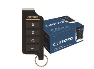 Clifford 4606X 1-Way remote start system with keyless entry