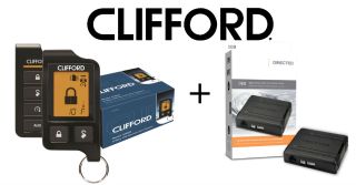 Clifford 4706X LCD 2-Way Remote Start System with up to 1 mile range with DB3 Data bus ALL Interface Module (Installation included) 4606X 7656X