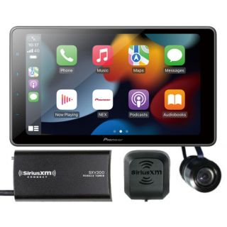 Pioneer DMH-WT3800NEX 9" Android Auto, Apple CarPlay, Bluetooth Multimedia Digital Media Receiver + SiriusXM Tuner & Back up Camera