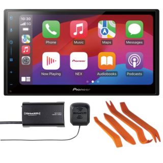 Pioneer DMH-2000NEX 6.8" Display with LED Backlight  Wired - Apple CarPlay, Android Auto Amazon Alexa* and Built-in Bluetooth w/ HD Radio and SiriusXM Satellite Tuner