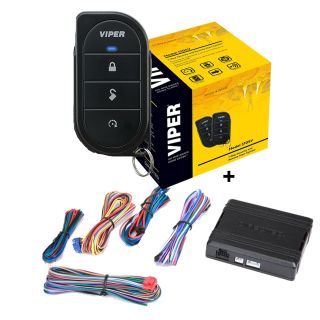 Viper Model 5105V1 1-way car security and remote start system + DB3 Connects a security/remote start system