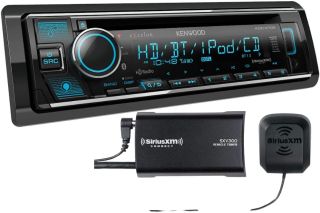Kenwood Excelon KDC-X705 CD receiver, Bluetooth,Alexa Built-in, Front USB & AUX, Variable Illumination, SiriusXM Ready, Spotify, Pandora Link for iPhone or Android Phone | Plus SXV300V1 SiriusXM Tuner