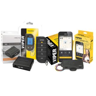 Viper 5606V 1-way Car Security + Remote Start System + 7756V 2-Way LCD Remote + DB3 Data bus ALL Interface Module + VSM550 SmartStart Pro Module (Installation Not Included)