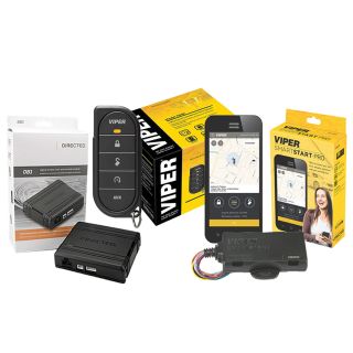 Viper 5606V 1-way Car Security + Remote Start System + DB3 Data bus ALL Interface Module + VSM550 4G LTE Smart Start Module with GPS (Installation Not Included)