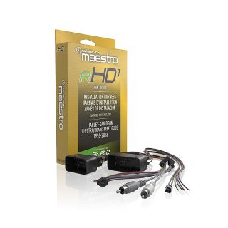 iDatalink HRN-RR-HD1 RHD1 Plug and Play T-Harness for Harley Davidson Motorcycles - Black + ADSMRR Interface Module