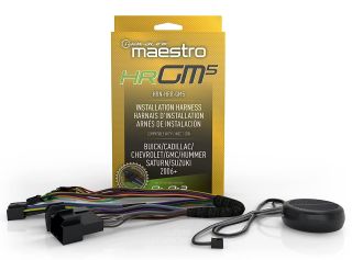 Maestro HRN-HRR-GM5 Connect a new car stereo and retain your factory steering wheel audio controls, warning chimes, OnStar®, and amp in select 2006-up GM vehicles (ADS-MRR or ADS-MRR2 module also required)
