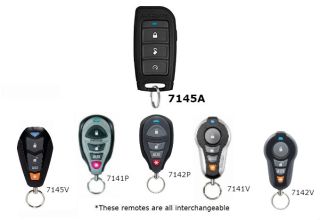 Automate Directed Electronics 4 Button Replacement Remote Transmitter New 7145V, 7145A, 7142V, 7141V, 7141P