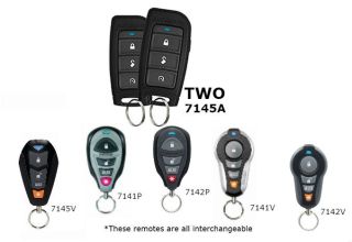 Automate Directed Electronics 4 Button Replacement Remote Transmitter New 7145V, 7145A, 7142V, 7141V, 7141P