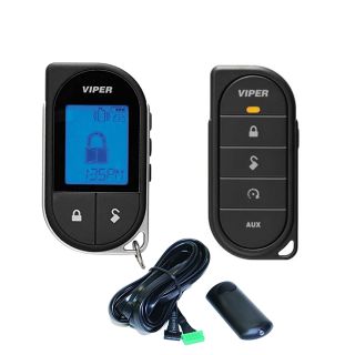 Directed Electronics 7756V(1) 2-way LCD & 7656V (1) 1-Way 5-Button Replacement Remote Control Transmitter w/Antenna