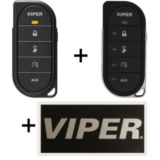 Viper 7856V 2-Way LED Remote + 7656V 1-Way Remote (Replacement Remotes)