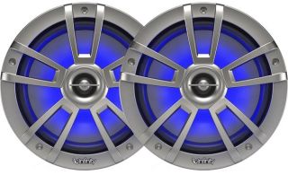 Infinity 822MLT Reference Series 8" 2-way marine speakers with built-in RGB LED lights (Titanium)