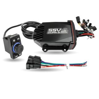 SSV WORKS 200WPMRB2R Universal Bluetooth Rocker-Switch Audio-System with 200-Watt Amplifier