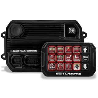 SSV WORKS 240MAVRSWE12 2024+ CanAm® Maverick R SWITCH Works Alpha12 Mounting Kit