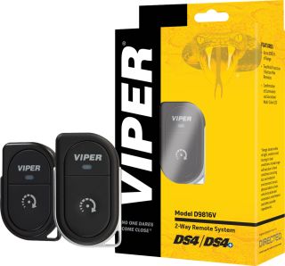 Viper 9816V 2 Way LED One Button RF Kit 1 Mile Range