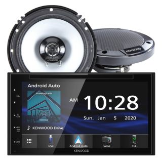 Kenwood DDX57S DVD/CD receiver with AM/FM RDS tuner 6.75" capacitive touchscreen display| Plus SiriusXM SXV300V1 Tuner and Antenna