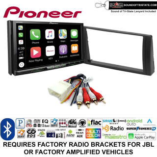 Pioneer AVH-W4400NEX + install kit 2002-2006 Toyota Camry with Amplified System