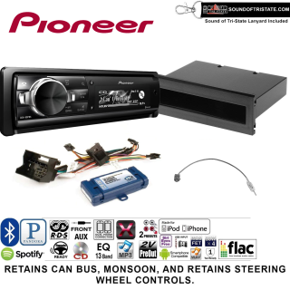 Pioneer DEH80PRS + PAC C2R-VW2 + BKUPK800 + Best Kit BAA22
