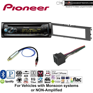 Pioneer DEHS5120BT + Best Kits BHA1784 + BKAUDK610 + BAADIN12