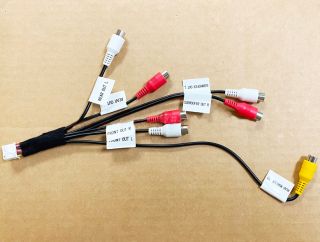 Pioneer 2420210000452 RCA Cable (Front/Rear/Sub-W/Rear Monitor Out)