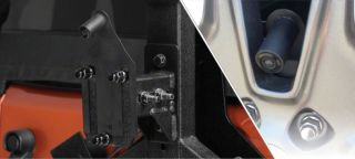 Voxx ACAJPCAM1 Jeep Wrangler Spare Tire Mount Camera and Bracket 2007-2017