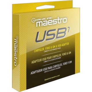 Maestro ACC-USB1 Converts the factory USB port cable into standard full size male USB so it can be plugged into an aftermarket radio ACCUSB1