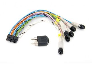 Audison ACP 6 ACP6 RCA Input Harness For FL, FR, RL, RR and AUX