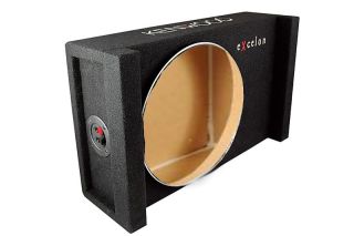 10" speaker subwoofer compact single enclosure with Kenwood Logo