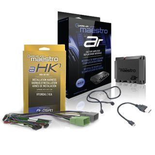 iDatalink Maestro ADSMAR Maestro AR Amplifier Replacement Module + iDatalink HRN-AR-HK1 Amplifier replacement harness select Hyundai/Kia Vehicles