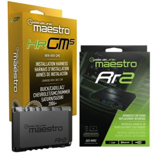 iDatalink HRN-HRR-GM5 Plug and Play T-Harness for select 2006-up GM vehicles-made vehicles + ADS- MRR Maestro RR Universal Radio Replacement & SWC Steering Wheel Interface