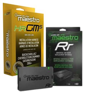 iDatalink HRN-HRR-GM5 Plug and Play T-Harness for select 2006-up GM vehicles-made vehicles + ADS- MRR Maestro RR Universal Radio Replacement & SWC Steering Wheel Interface